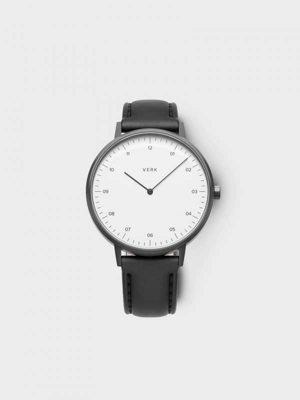 verk gunmetal black 1 600x800 - Light Brown Watch