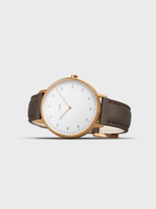 verk rose mocha 4 600x800 - Black Fabric Watch